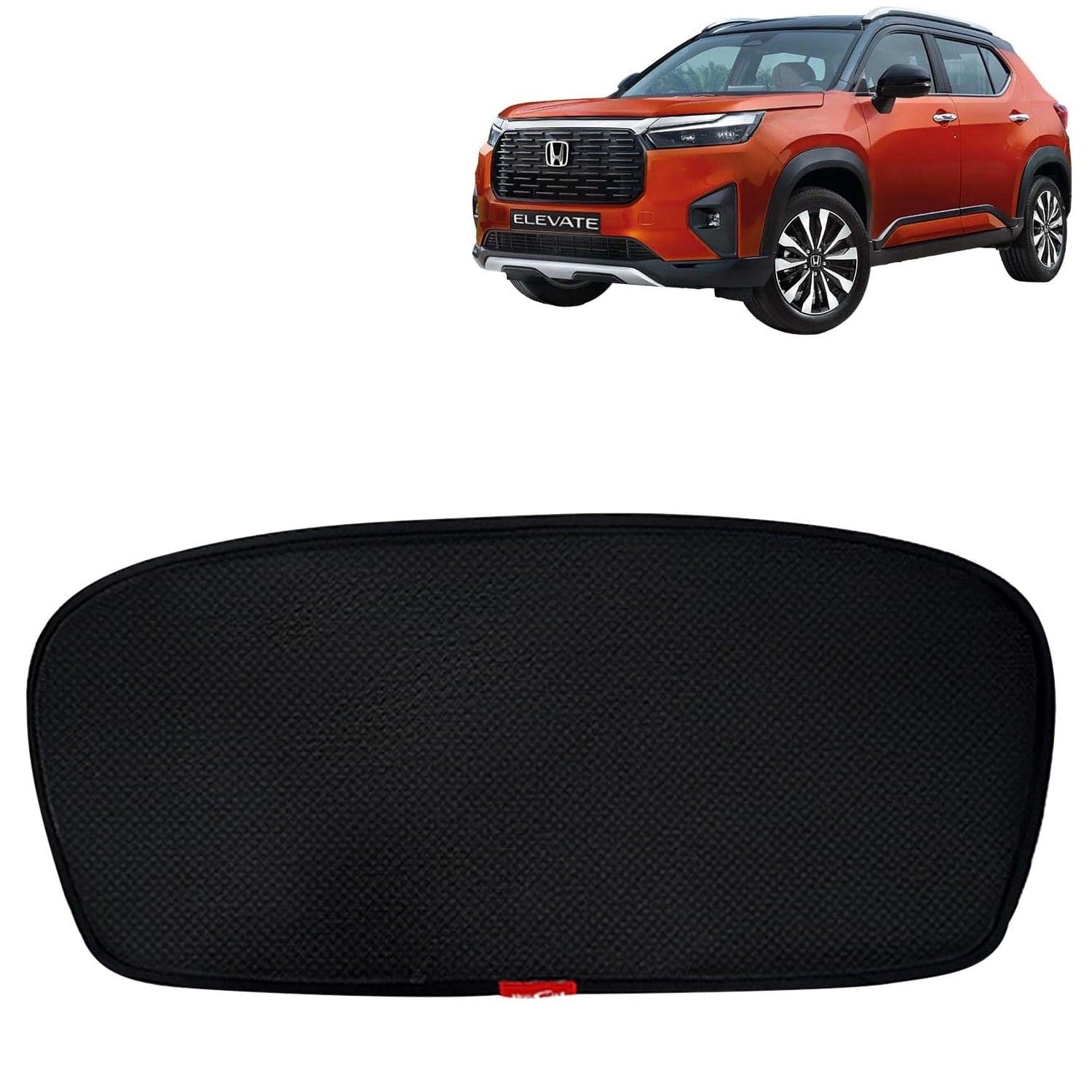 Accessories Honda Elevate Car Sun Shade Rear Windshield Non Magnetic Fix Type Curtain, Only Compatible with Year 2023 Onwards All Model, Premium Car Dicky Sunshade, Pack of 1 Pcs