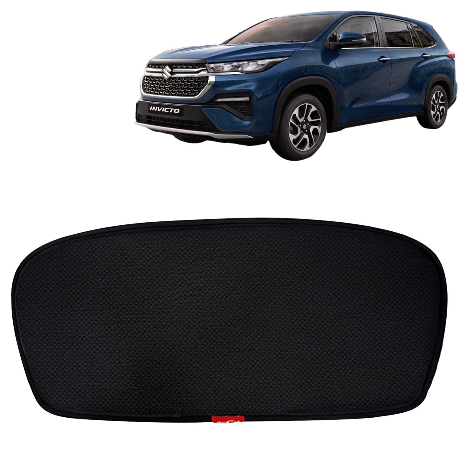 Accessories Maruti Suzuki Invicto Car Sun Shade Rear Windshield Non Magnetic Fix Type Curtain, Only Compatible with Year 2023 Onwards All Model, Premium Car Dicky Sunshade, Pack of 1 Pcs