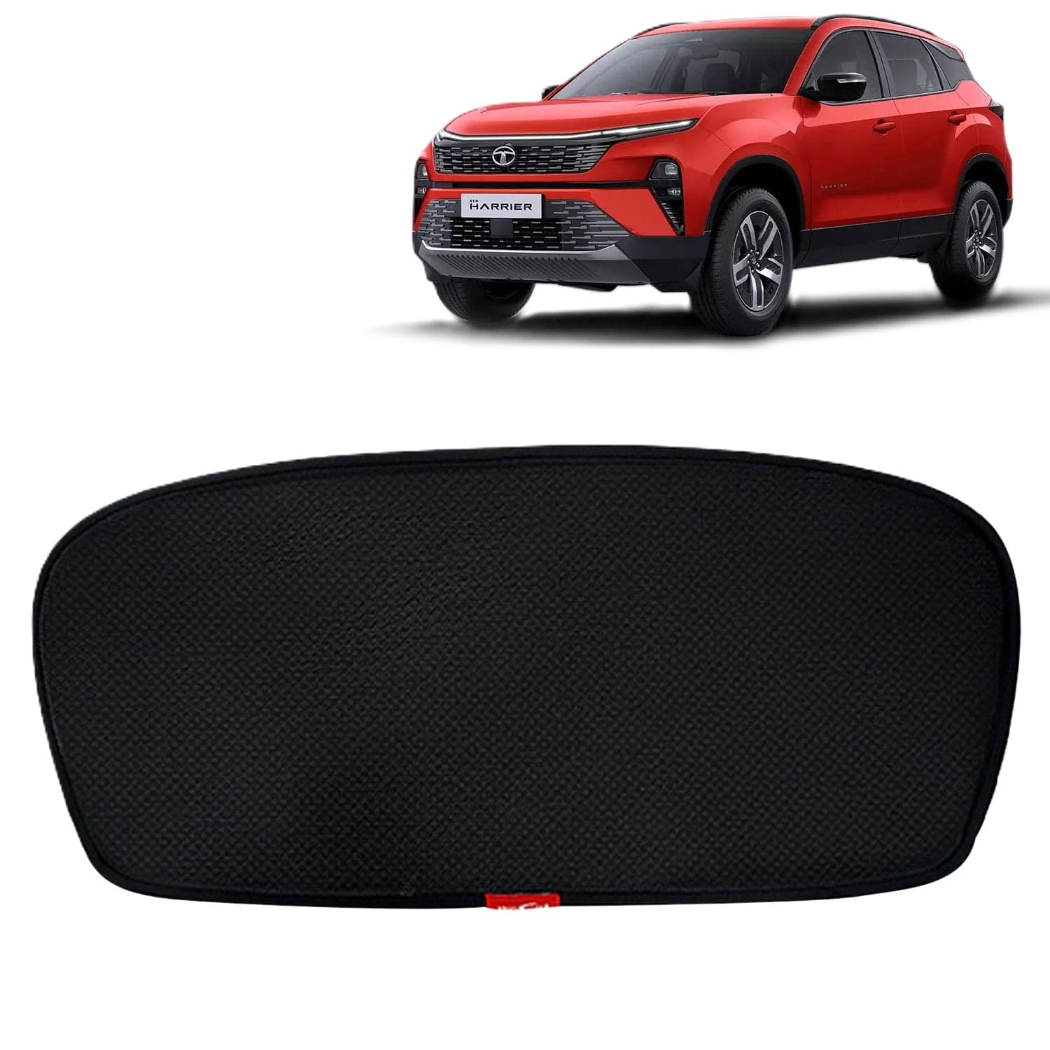 Accessories Tata Harrier Car Sun Shade Rear Windshield Non Magnetic Fix Type Curtain, Only Compatible with Year 2023 Onwards All Model, Premium Car Dicky Sunshade, Pack of 1 Pcs