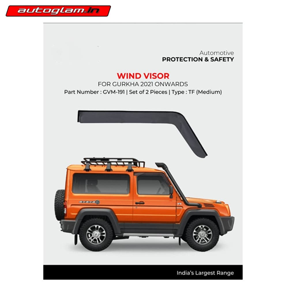 FORCE GURKHA 2021 ONWARDS WIND VISOR | AGF574WV