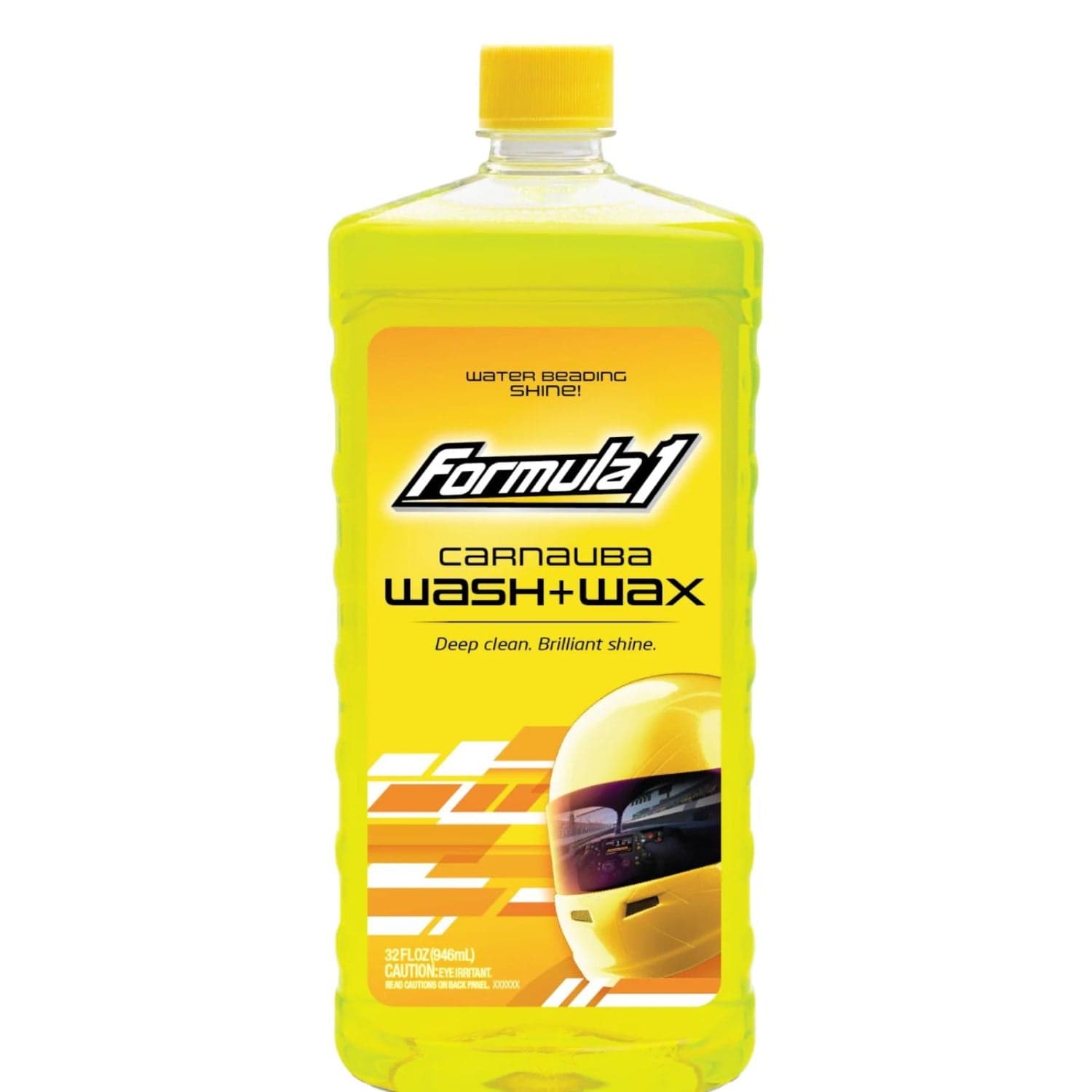 Formula 1 Carnauba Shampoo Wash and Wax - 946ml (613700) Compatible with All Cars, Cleaning & Care, Polishes & Wax, Pack of 1 Piece