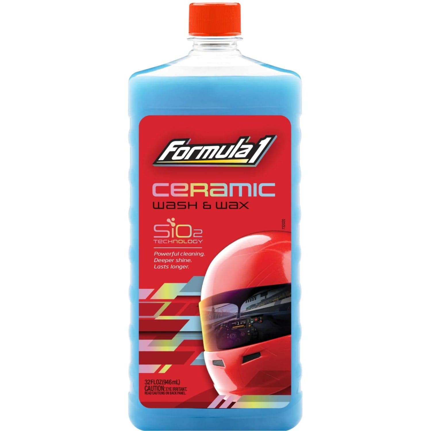Formula 1 Ceramic Wash & Wax Shampoo - 946ml (617700) Compatible with All Cars, Cleaning & Care, Polishes & Wax, Pack of 1 Piece