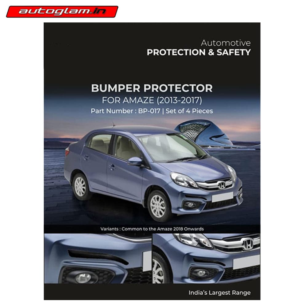HONDA AMAZE 2013 ONWARDS BUMPER PROTECTOR | AGHON667BG