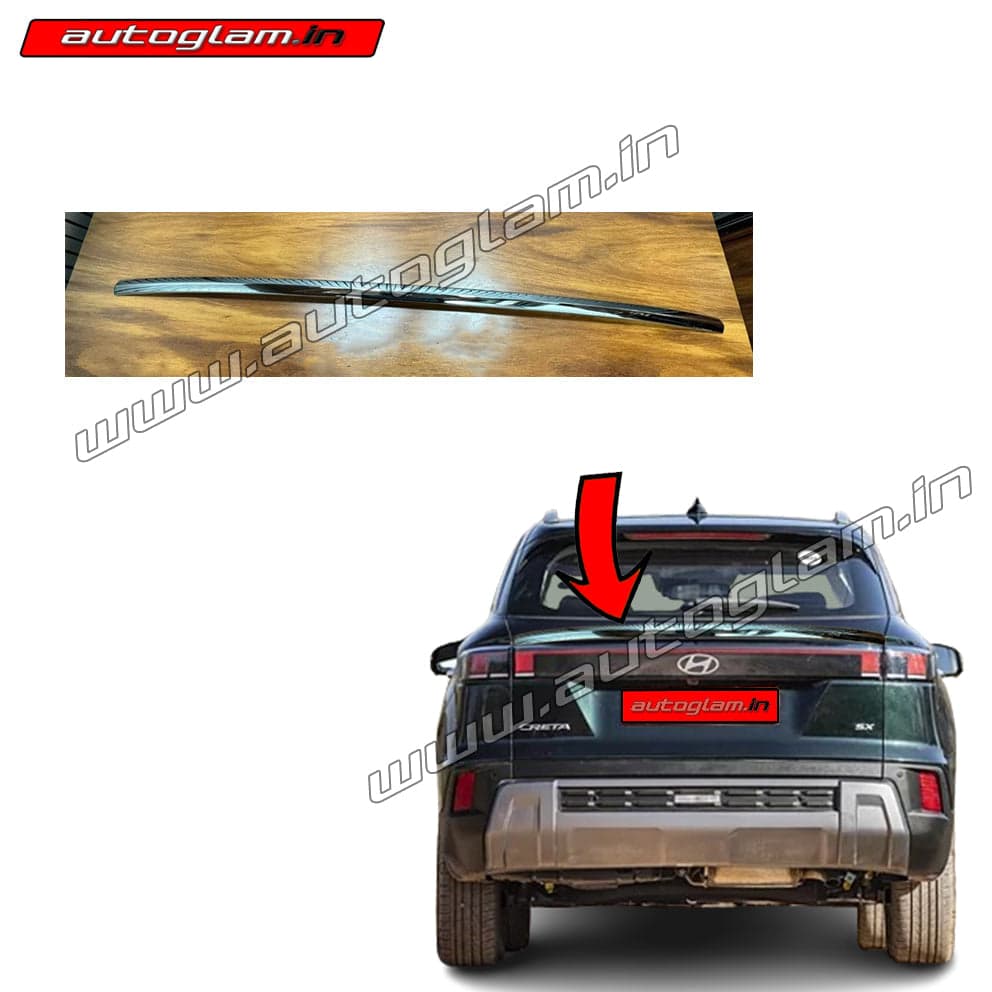 Hyundai Creta 2024 Chrome Dicky Garnish, AGHUD634DG