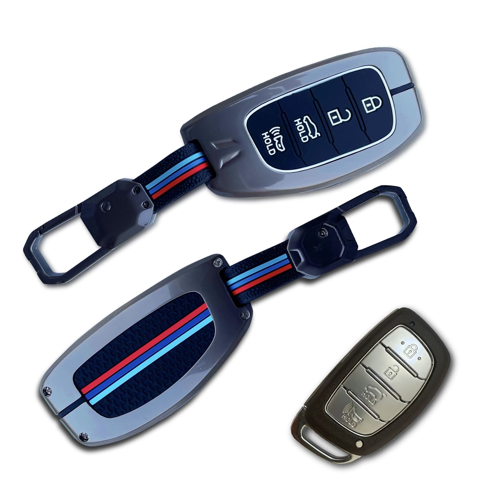 'KeyShield' Key Cover for Hyundai Xcent - Shape 4