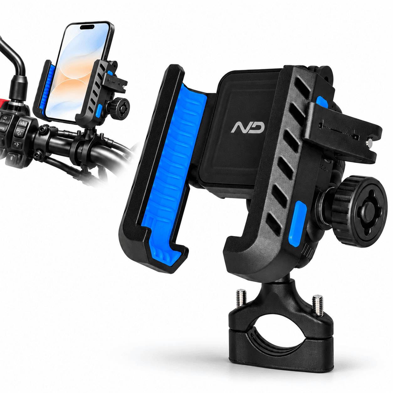 Mobile Holder for Bike & Scooty – Secure Phone Mount - NeoGrip Pro