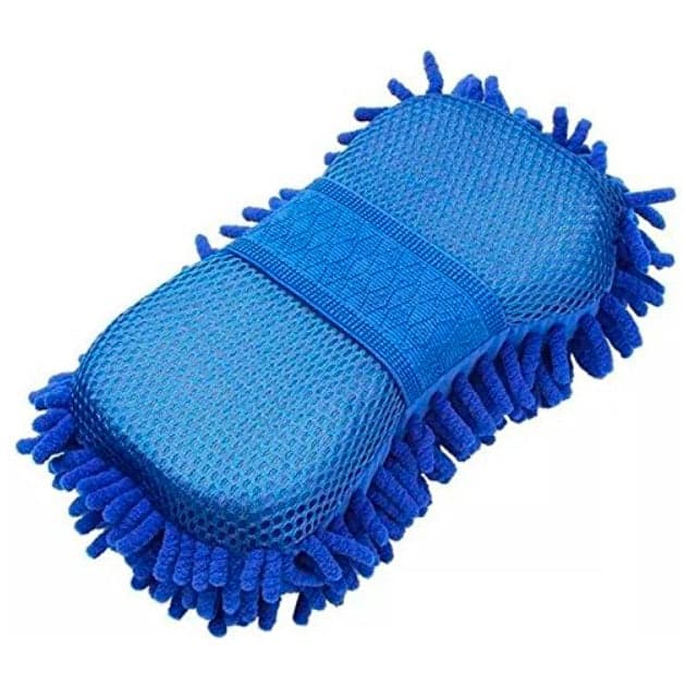 Multipurpose MicroFibre Wash & Dry Cleaning Sponge Use for Car, Home & Office, Random Color, Pack of 1 Piece