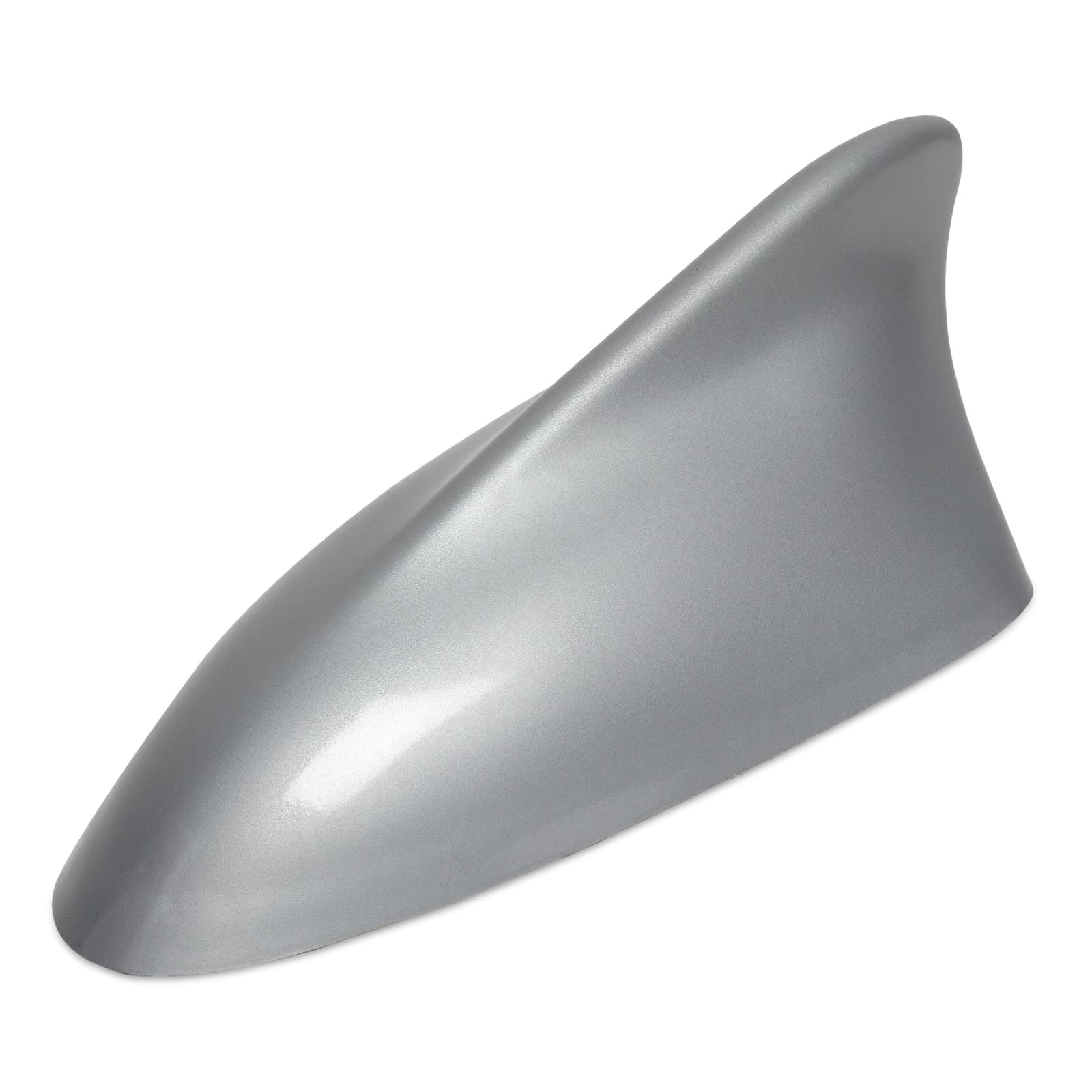 Shark Fin Car Antenna - Universal Use Compatible with All Cars | Waterproof, Radio FM AM, ABS Body | Easy Replacement - 1 Piece, Silver