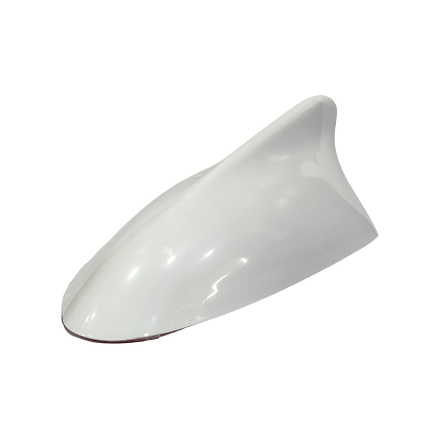 Shark Fin Car Antenna - Universal Use Compatible with All Cars | Waterproof, Radio FM AM, ABS Body | Easy Replacement - 1 Piece, White