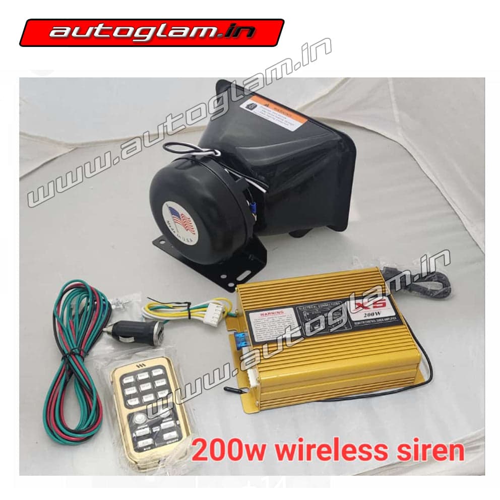 Universal 200w Wireless Siren | AGU6532WS