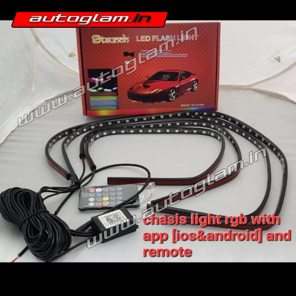 Universal Chasis Light RGB With App (ios&android) and Remote | AGUC987LR