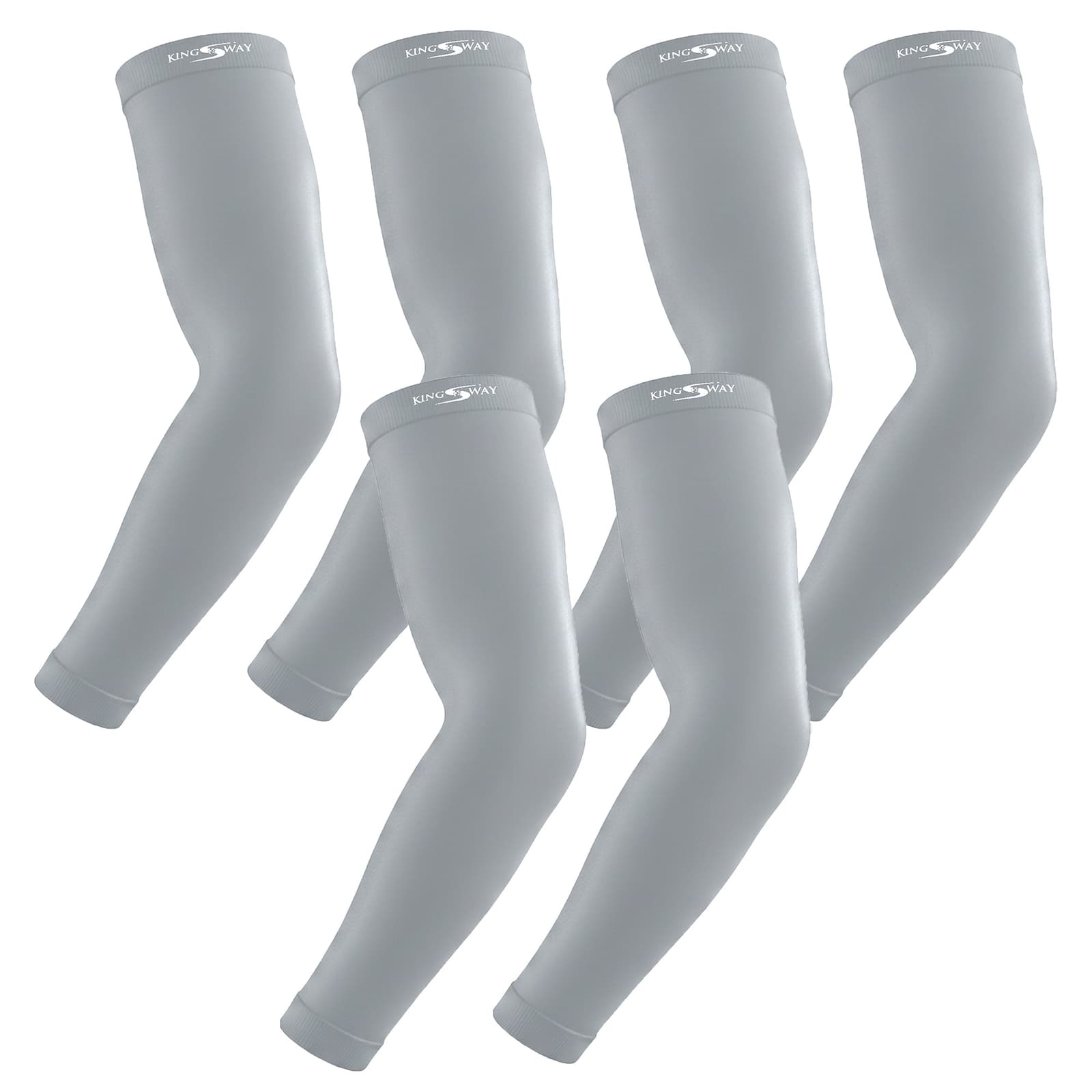 UV Protection Arm Sleeves for Bike Riding | UPF 50 Anti-Tan Sun & Dust Shield | Breathable Lycra | Men & Women | Free Size - 3 Pair