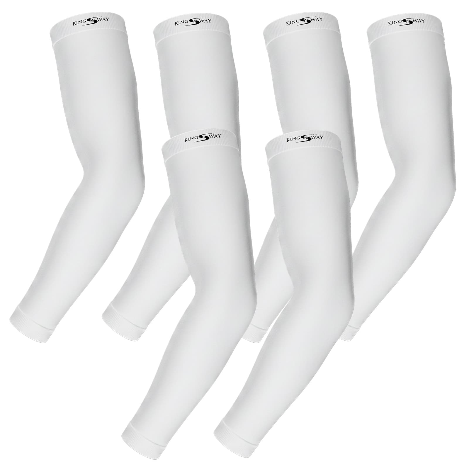 UV Protection Arm Sleeves for Bike Riding | UPF 50 Anti-Tan Sun & Dust Shield | Breathable Lycra | Men & Women | Free Size - 3 Pair