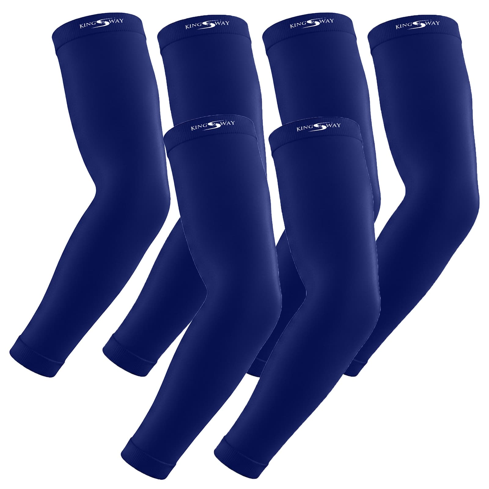 UV Protection Arm Sleeves for Bike Riding | UPF 50 Anti-Tan Sun & Dust Shield | Breathable Lycra | Men & Women | Free Size - 3 Pair