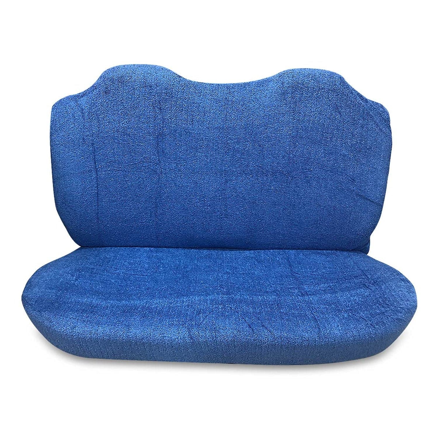 Rapid Seat Cover for (Year 2017 to 2021) All Model, Towel Fabric Car Seat Covers Compatible with Skoda Rapid, Complete Set (Car Specific Front + Rear Seat Covers), Blue Color